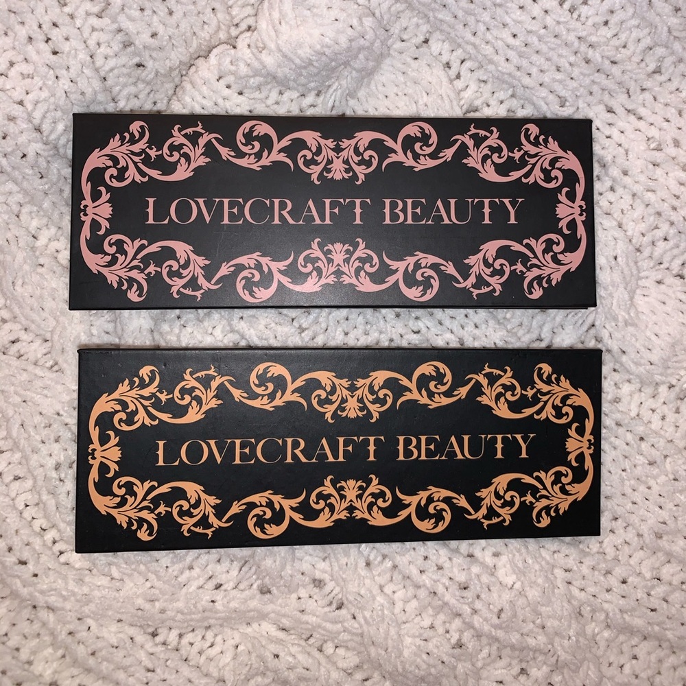 Lovecraft Beauty blush & contour palettes